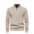 Promoção Suéter Polo Ziper Confort