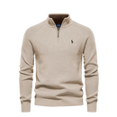 Promoção Suéter Polo Ziper Confort