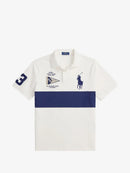 Camisa polo Big-Pony com bandeira náutica