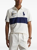 Camisa polo Big-Pony com bandeira náutica