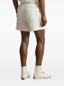 Bermuda x Wimbledon de linho com bordado