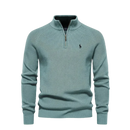 Promoção Suéter Polo Ziper Confort