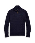 Suéter Polo Tricot Meio Ziper