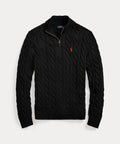 Suéter Polo Tricot Meio Ziper