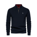 Promoção Suéter Polo Ziper Confort