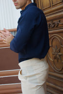 Calça de Linho Dioneri Ajuste lateral