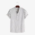 Camisa listrada mandarim