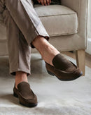 Mocassins Premium de Camurça Preto