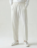 Calça de linho Stephanor Branco